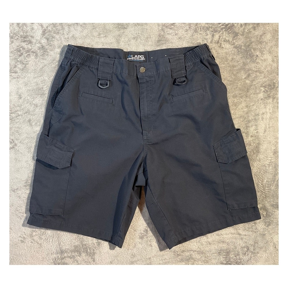 LA Police Gear Men's Operator Tactical Shorts Black Size 40